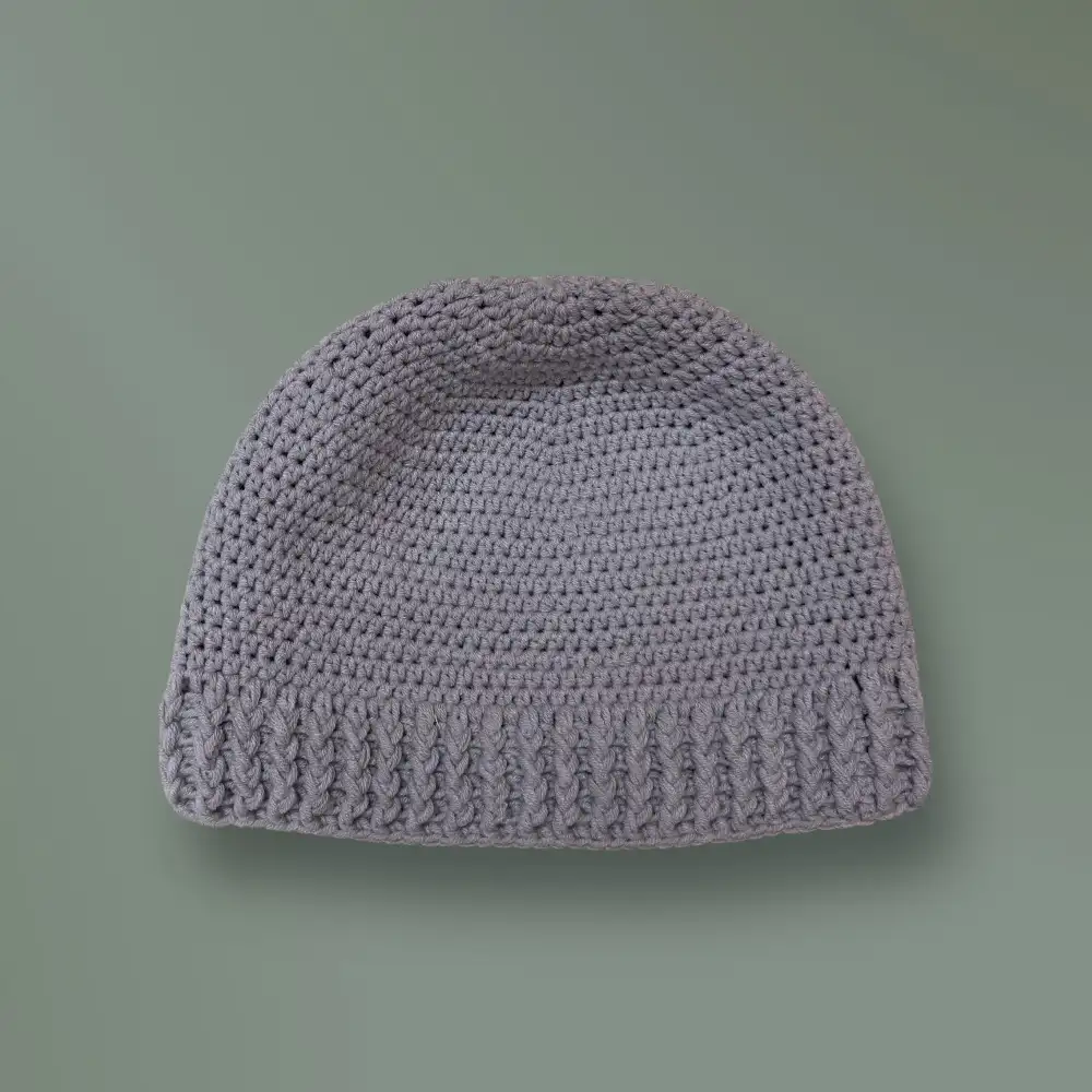 Nón Len trơn trùm đầu mẫu 1 - anh 1